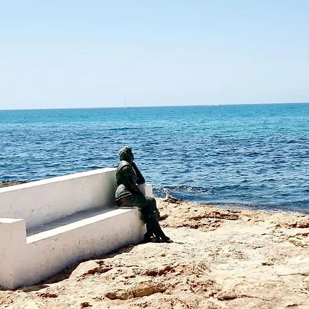 In The Center A Few Meters From The *